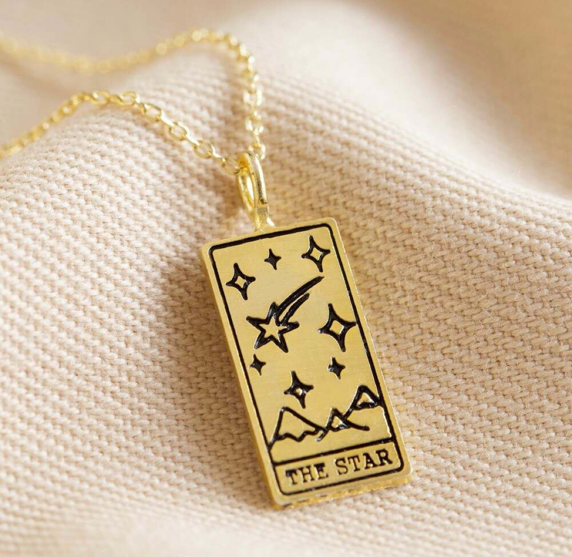 The Star Tarot Necklace (Gold Plated)- Limited Edition- By, Samantha Leigh