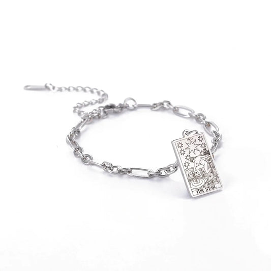 The Star Tarot Bracelet (Silver Plated)- Limited Edition- By, Samantha Leigh